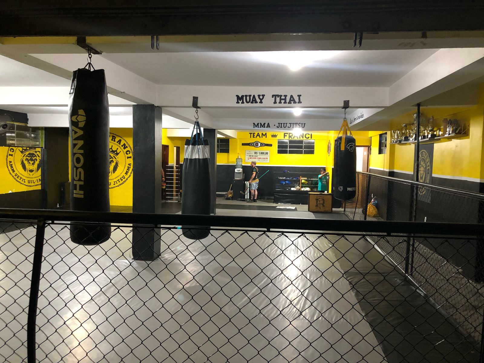 Academia de Luta, Team Franci, Academia de artes marciais